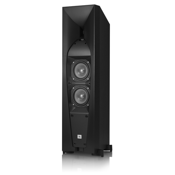 Studio 570 - Black - Professional-quality150-watt Floorstanding Speaker - Detailshot 1 image number null