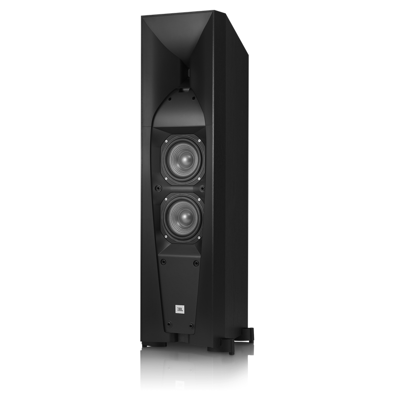 Studio 570 - Black - Professional-quality150-watt Floorstanding Speaker - Detailshot 1 image number null