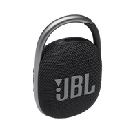 JBL Clip 4 - Black - Ultra-portable Waterproof Speaker - Hero