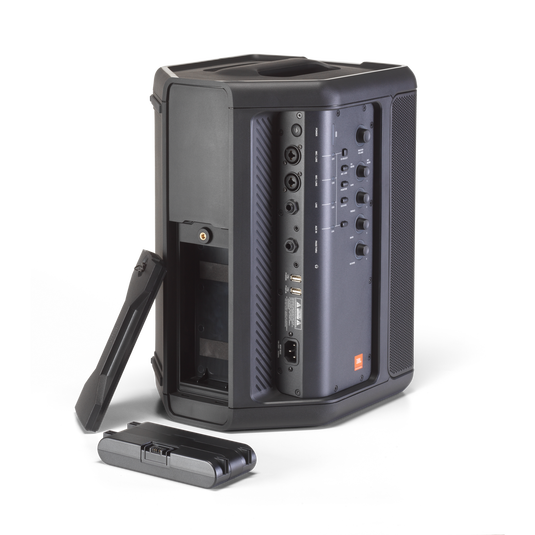 JBL EON ONE Compact (B-Stock) - Black - All-in-One Rechargeable Personal PA - Detailshot 1 image number null