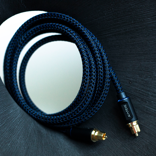 Austere V Series Optical Audio Cable 2.0m - Black - Austere V Series optical audio 2.0m cable - Back image number null