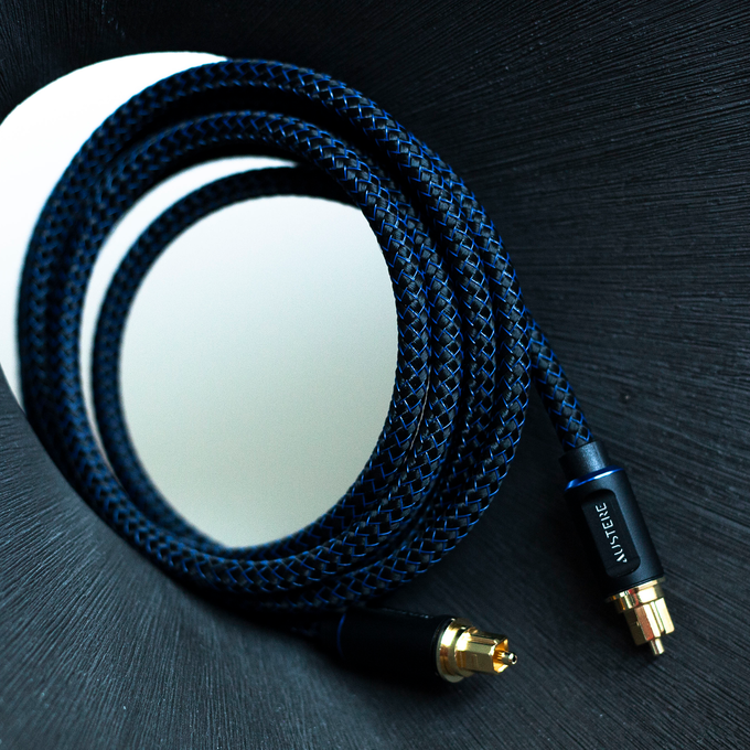 Austere V Series Optical Audio Cable 2.0m - Black - Austere V Series optical audio 2.0m  cable - Back image number null