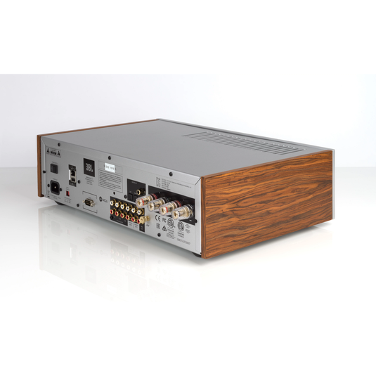 JBL SA750 - Teak - Streaming Integrated Stereo Amplifier – Anniversary Edition - Left image number null
