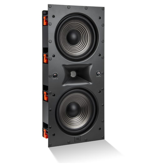 Studio 66LCR - White - Dual 6.5" (165mm) 2-way In-Wall Loudspeaker - Front image number null