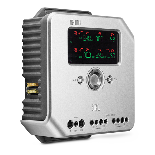 JBL MS-A1004 アンプ MS-A1004 | 400-watt, four-channel, Class D amplifier