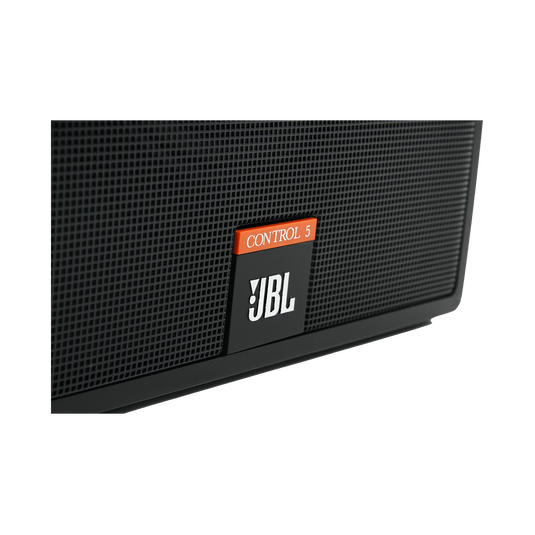 JBL Control 5 - Black - Compact Control Monitor Loudspeaker System - Detailshot 1 image number null