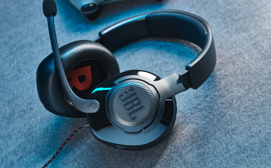 Acheter en ligne JBL BY HARMAN Casque micro de jeu Quantum 200 (Over-Ear) à  bons prix et en toute sécurité 