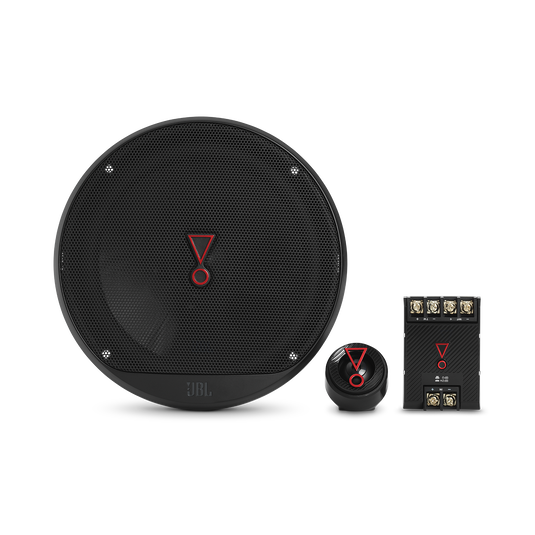 Stage3 607C - Black - 6-1/2" (165mm) 2-Way component system car speaker - Front image number null
