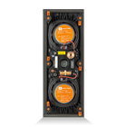Stage 250WL - Black - 2-way Dual 5.25in (133mm) In-Wall Loudspeaker - Back image number null