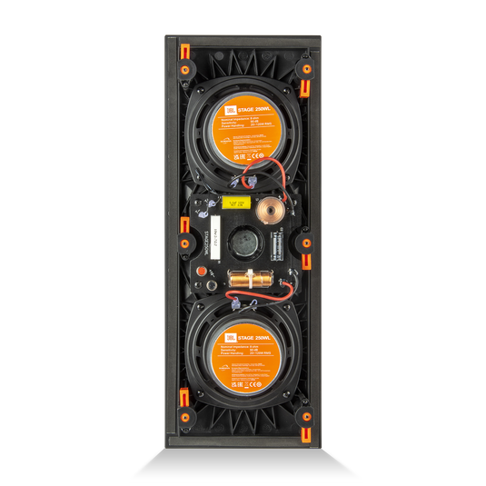Stage 250WL - Black - 2-way Dual 5.25in (133mm) In-Wall Loudspeaker - Back image number null