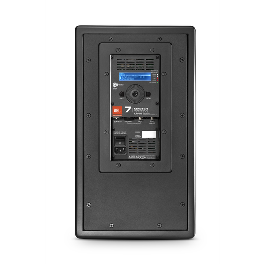 JBL 708P - Black - 8" Bi-Amplified Master Reference Monitor - Back image number null