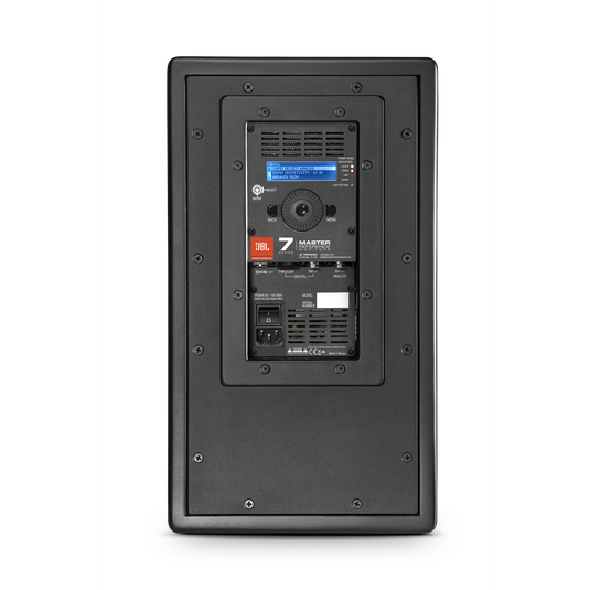 JBL 708P - Black - 8" Bi-Amplified Master Reference Monitor - Back image number null