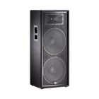 JBL JRX225 - Black - Dual 15" Two-Way Sound Reinforcement Loudspeaker System - Hero