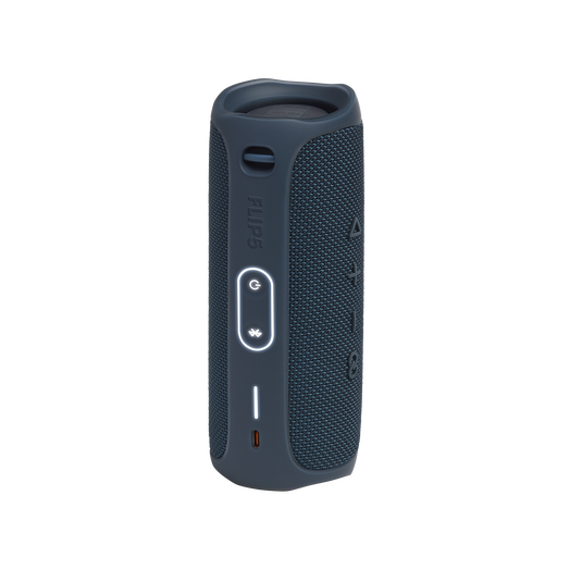 JBL Flip 5 - Blue - Portable Waterproof Speaker - Back image number null