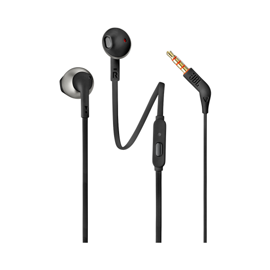 JBL Tune 205 - Black - Earbud headphones - Hero image number null