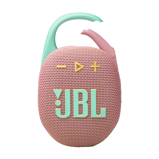 JBL Clip 5 Portable Waterproof BT Speaker - Pink
