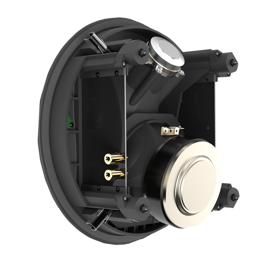 SCL-8 - Black - 2-Way 5.25-inch (130mm) In-Ceiling Loudspeaker - Back image number null