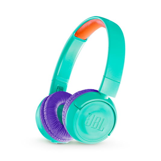 JBL JR300BT - Teal - Kids Wireless on-ear headphones - Hero image number null