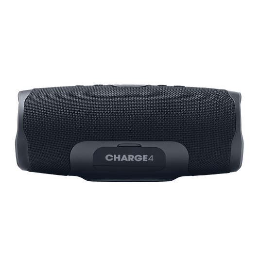 JBL Charge 4 - Black - Portable Bluetooth speaker - Back image number null