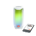 JBL PULSE4 ホワイト JBL Pulse 4 Portable Bluetooth Speaker w LED Lightshow, White