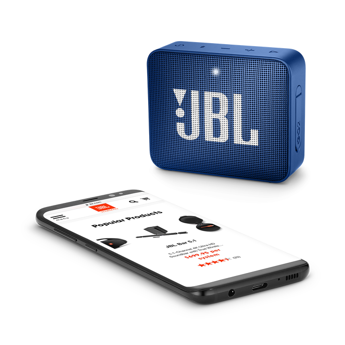 JBL Go 2 - Blue - Portable Bluetooth speaker - Detailshot 3 image number null