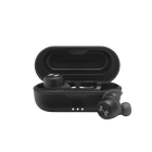 UA True Wireless Streak - Black - Ultra-compact In-Ear Sport Headphones - Hero