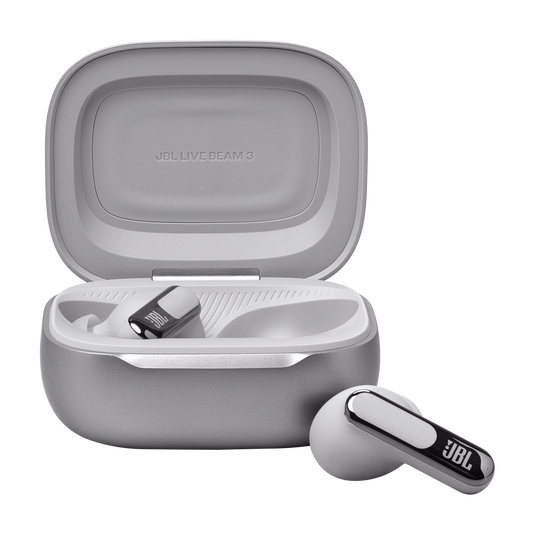 JBL LIVE BEAM 3 シルバー JBL Live Beam 3 | True wireless noise-cancelling closed