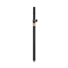 JBL Speaker Pole (Manual Assist) - Black - Manual Adjust Speaker Pole with M20 Threaded Lower End, 38mm Pole & 35mm Adapter - Hero