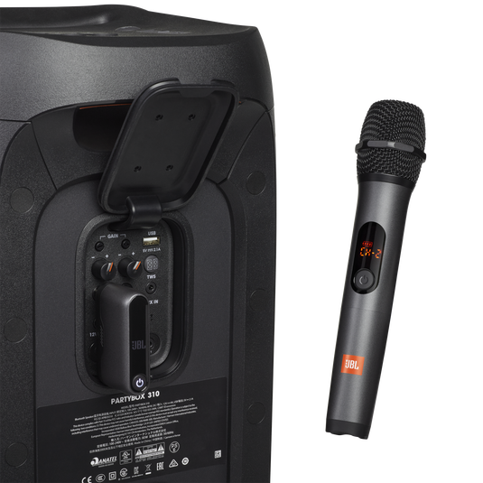 JBL Wireless Microphone Set - Black - Wireless two microphone system - Detailshot 1 image number null