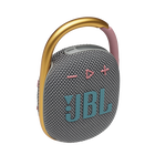 JBL Clip 4 - Grey - Ultra-portable Waterproof Speaker - Hero