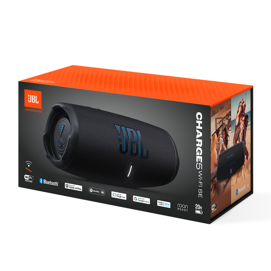 JBL Charge 5 Bluetoothスピーカー JBL Charge 5 Wi-Fi SE | Portable Wi-Fi and Bluetooth speaker