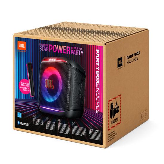 JBL PartyBox Encore 2 | Portable party speaker with 2 mics