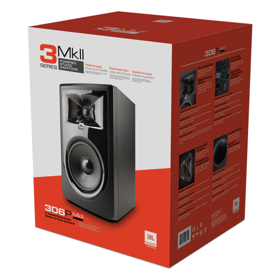Monitor de Estudio Jbl 306p Mkii - Par - Mekka Store