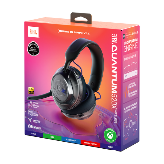 JBL Quantum 520X | Wireless multiplatform gaming headset