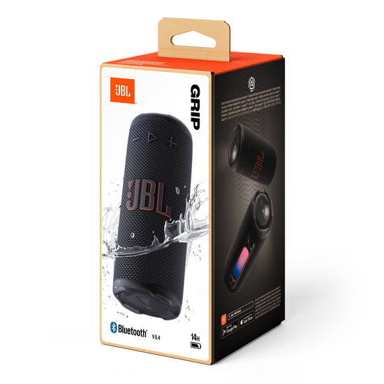 JBL Grip | Compact Bluetooth speaker with bold JBL Pro Sound and
