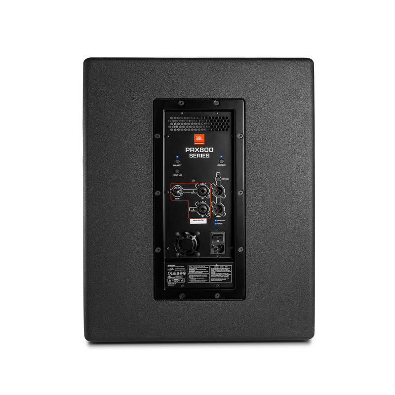 JBL PRX815XLF - Black - 15" Self-Powered Extended Low Frequency Subwoofer System with Wi-Fi - Back image number null