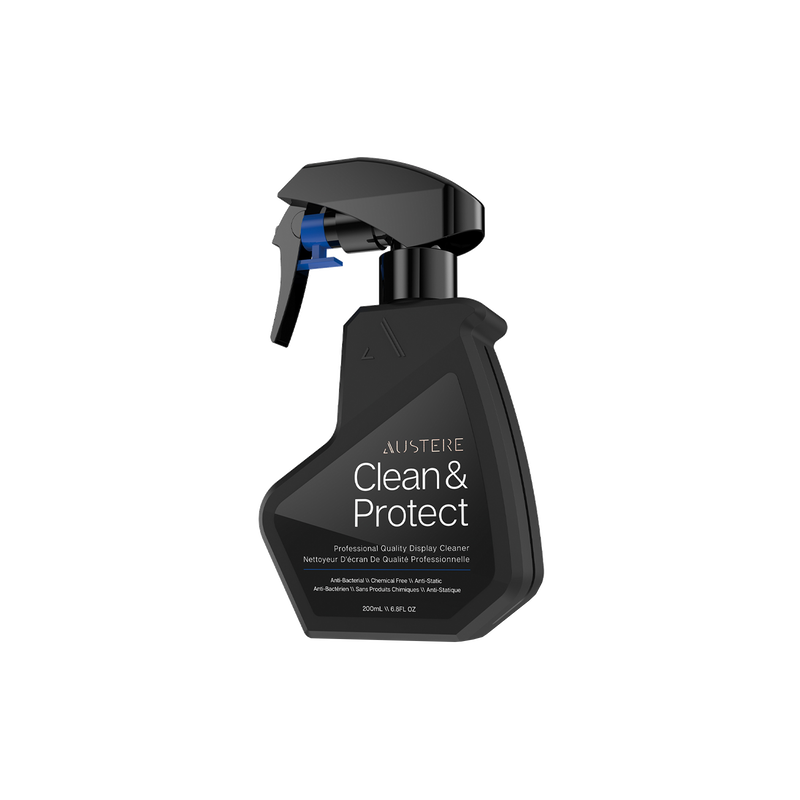 Austere III Series Clean & Protect with Dual-Sided Cloth - Black - Austere III series 200mL aDesign Clean & Protect with polish cloth - Hero image number null