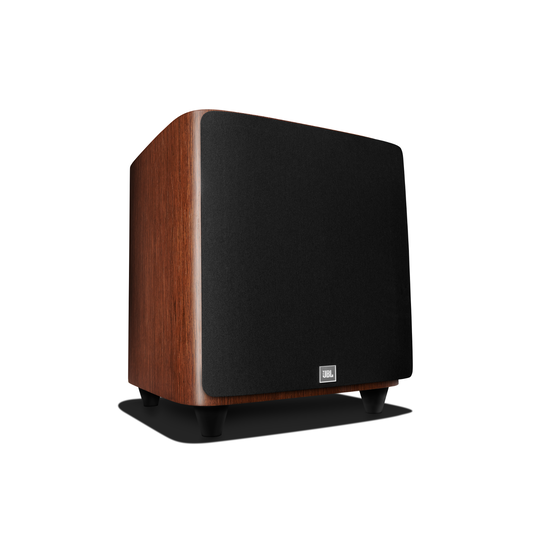 HDI-1200P - Walnut - 12-inch (300mm) 1000W Powered Subwoofer - Front image number null