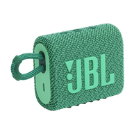 JBL Go 3 Eco - Green - Ultra-portable Waterproof Speaker - Hero