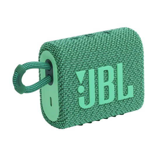 JBL Go 3 Eco Portable Waterproof BT Speaker Green