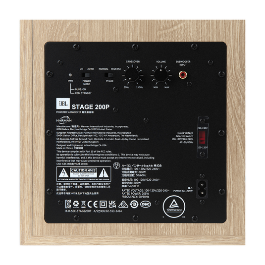 Stage 200P | 10-inch (250mm) 300W Powered Subwoofer