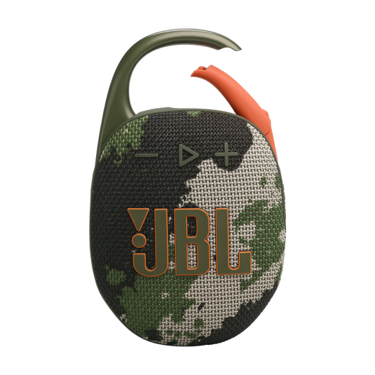 JBL Clip 5 Portable Waterproof BT Speaker - Squad