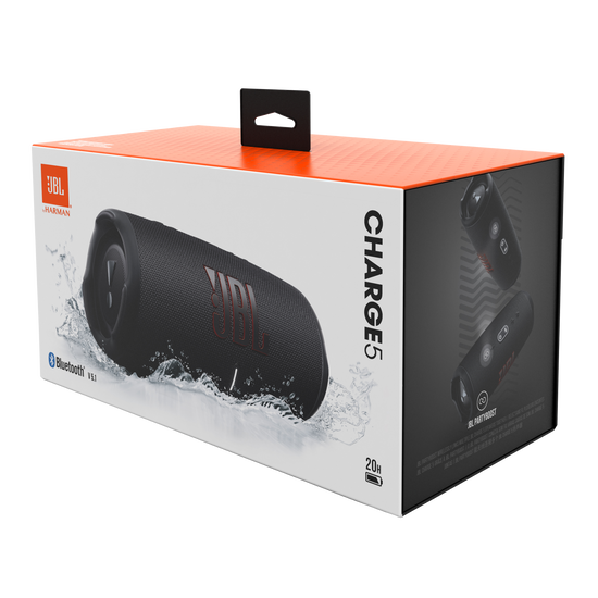 Coluna Portátil JBL Charge 5 Bluetooth Preto