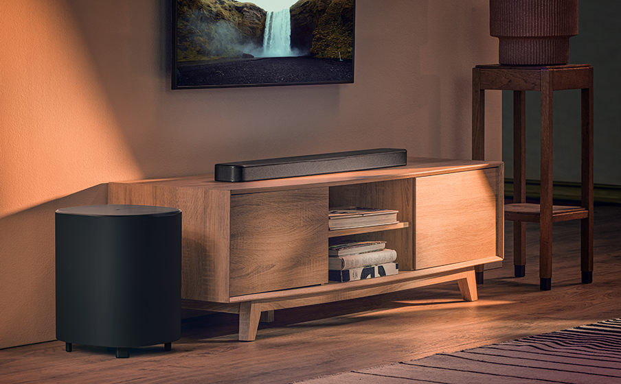 JBL Bar 500MK2 750W de potencia máxima de salida y un subwoofer inalámbrico de 10" - Imagen