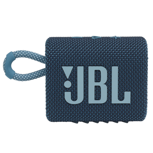JBL Go 3 Eco Portable Waterproof BT Speaker - Blue