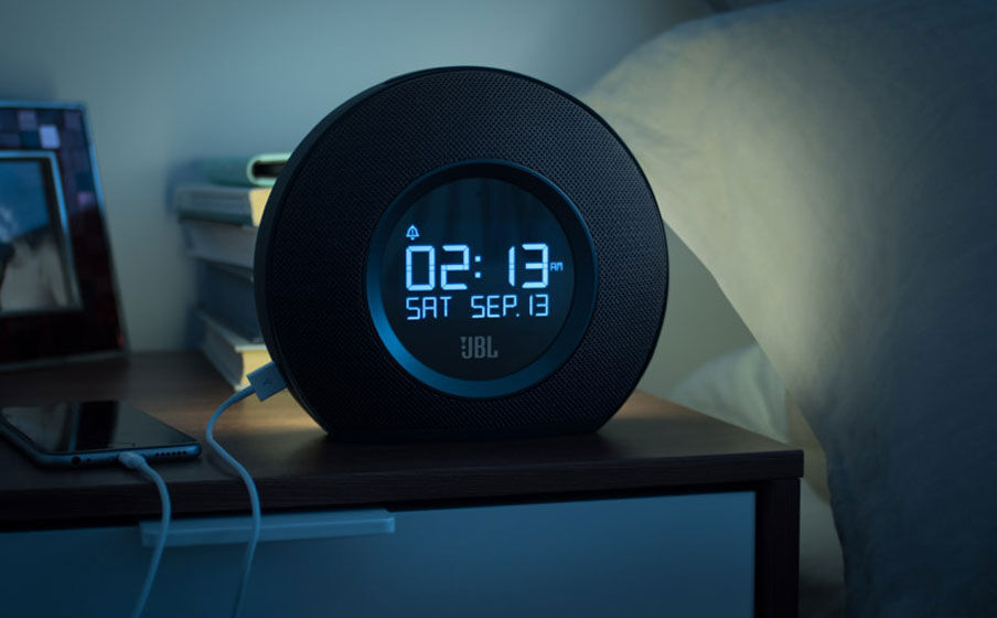Hotel | Bluetooth clock radio with USB and ambient light