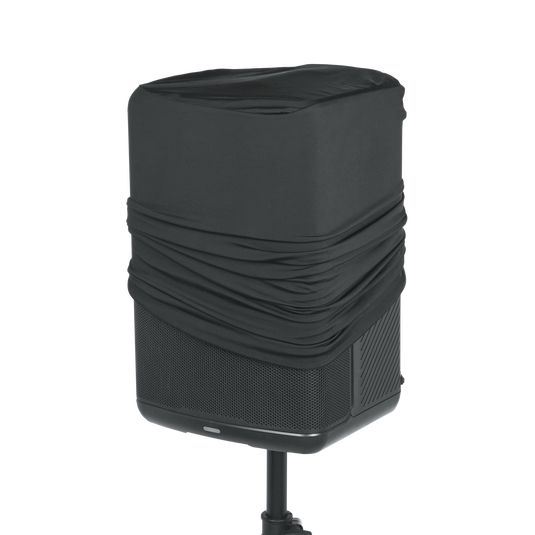 Housse Néoprène Pour Enceinte JBL EON ONE COMPACT - Protection Anti-Rayures, Accès Poignée, Accents Orange