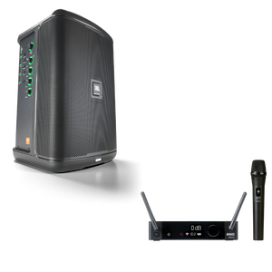 JBL EON ONE Compact + AKG DMS300 Microphone Bundle