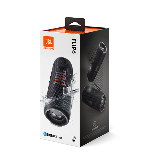 PARLANTE BT JBL FLIP 6 BLANCO WATERPROOF