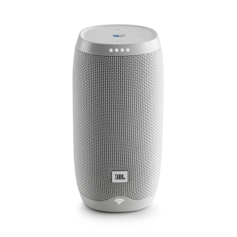JBL Link 10 - White - Voice-activated portable speaker - Front image number null